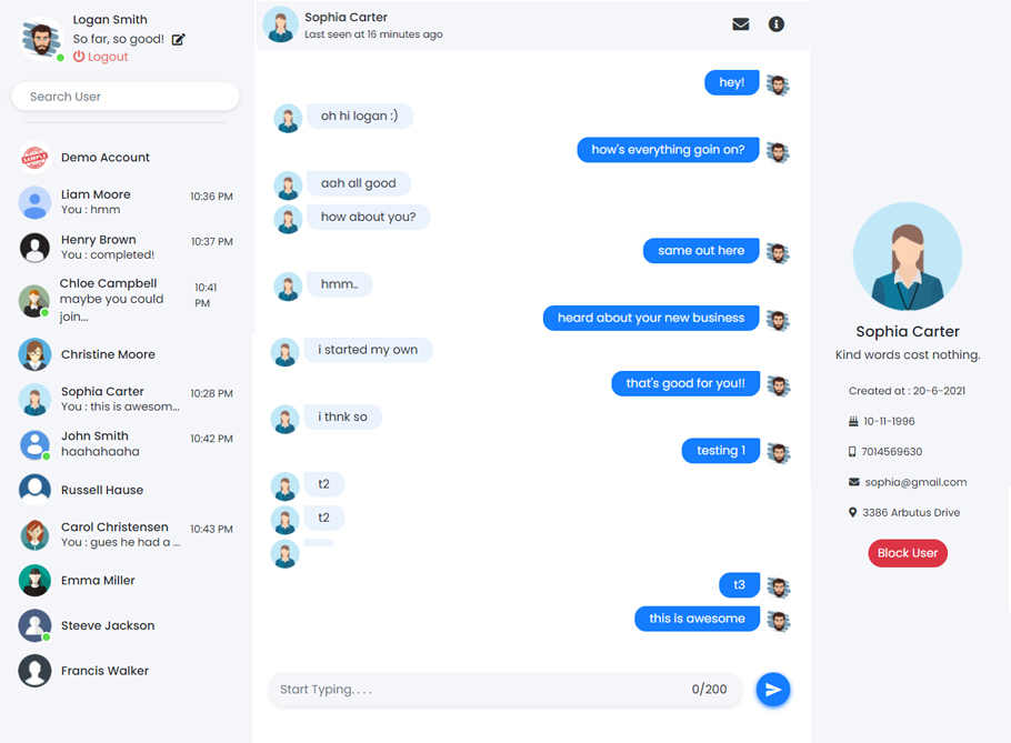 Real-Time Chat App